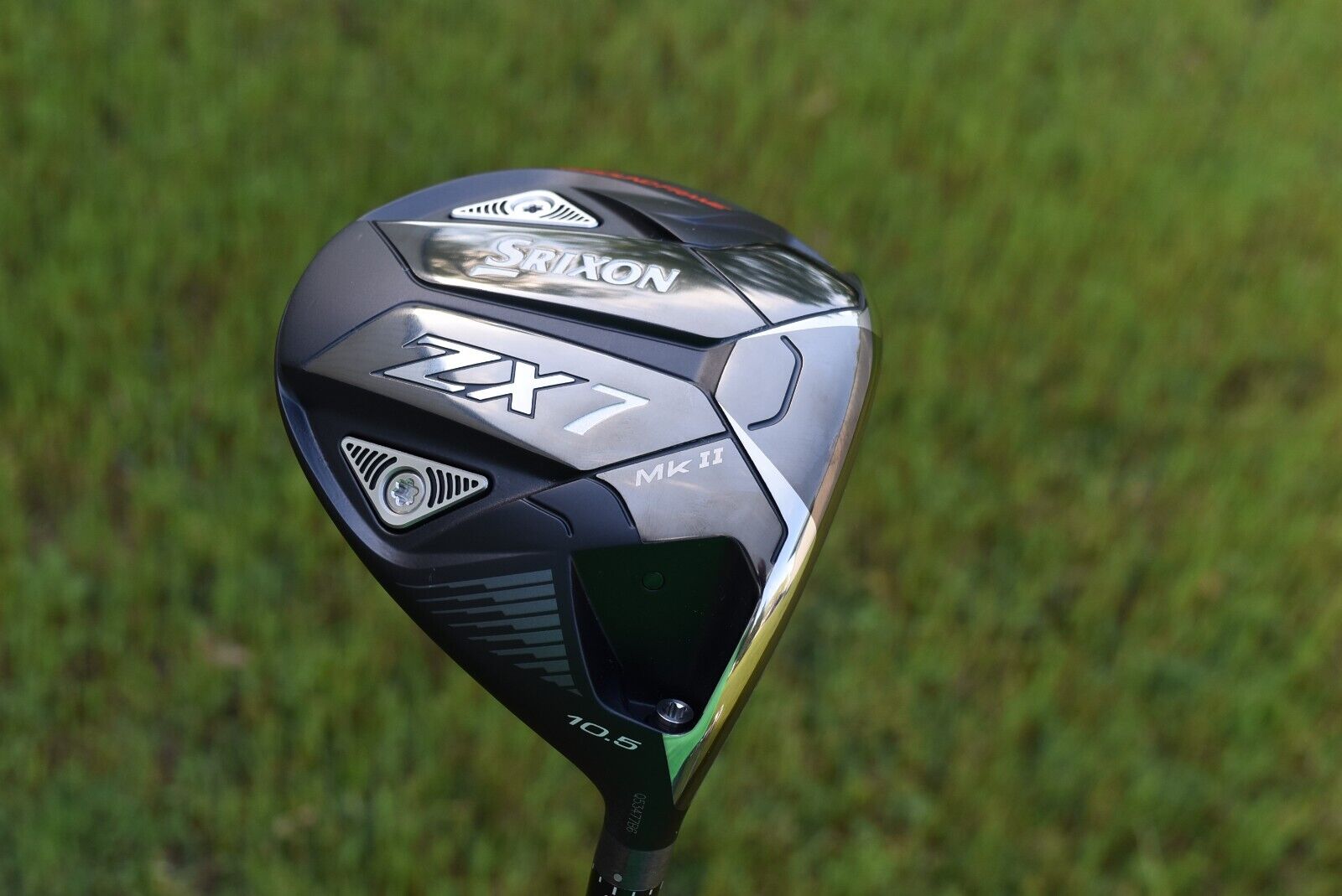 Srixon zx7 driver grass background